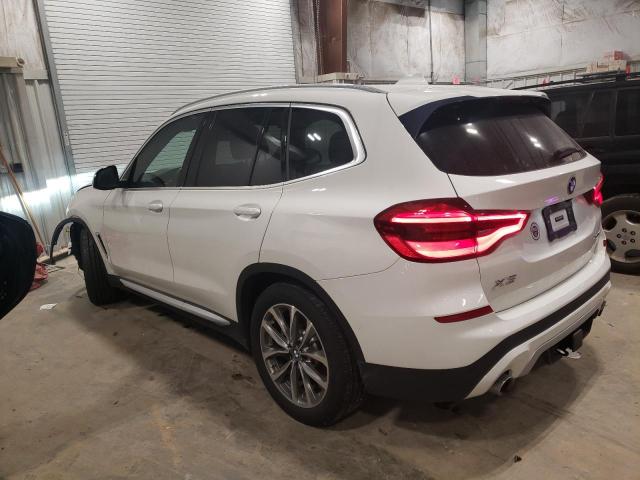 5UXTR9C58KLE20008 - 2019 BMW X3 XDRIVE30I WHITE photo 2