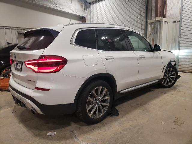 5UXTR9C58KLE20008 - 2019 BMW X3 XDRIVE30I WHITE photo 3