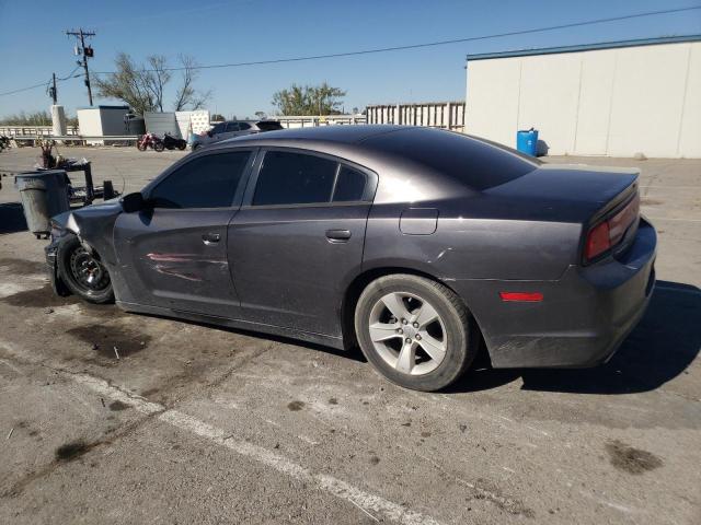 2C3CDXBG9EH370035 - 2014 DODGE CHARGER SE CHARCOAL photo 2