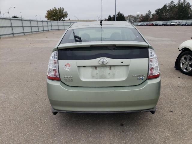 JTDKB20U897888745 - 2009 TOYOTA PRIUS GREEN photo 6