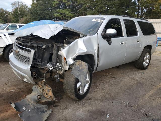 1GNSCJE01BR140532 - 2011 CHEVROLET SUBURBAN C1500 LT SILVER photo 1