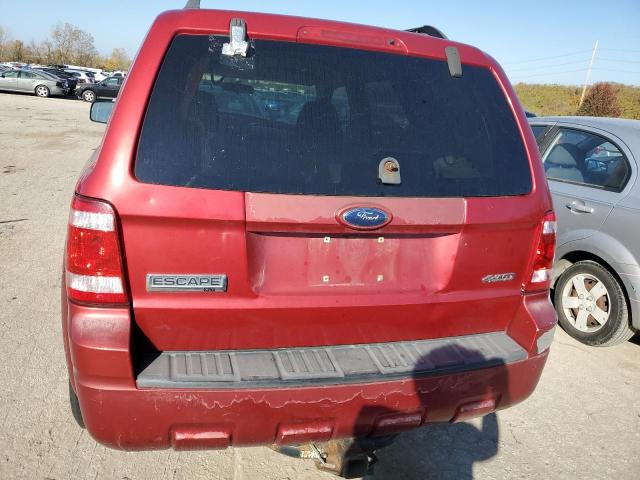 1FMCU93118KD40411 - 2008 FORD ESCAPE XLT RED photo 6