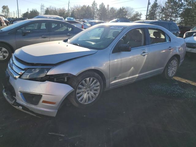 3FADP0L31BR110499 - 2011 FORD FUSION HYBRID SILVER photo 1