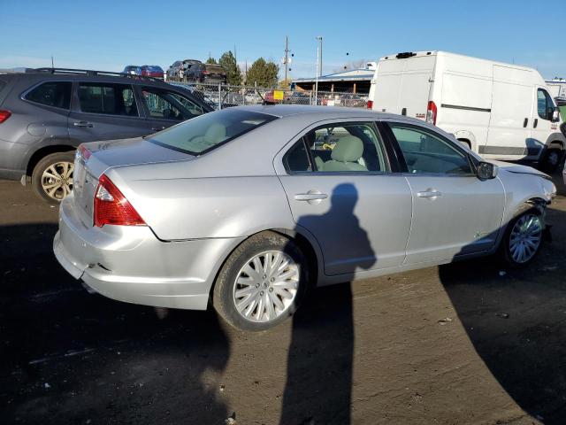 3FADP0L31BR110499 - 2011 FORD FUSION HYBRID SILVER photo 3