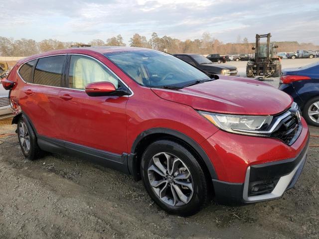 2HKRW1H54MH417349 - 2021 HONDA CR-V EX RED photo 4