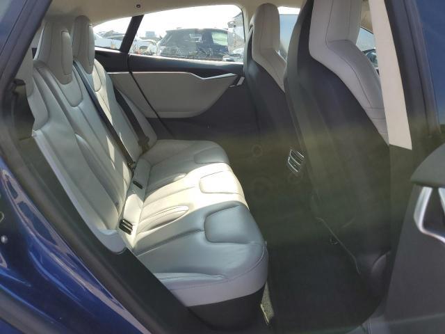 5YJSA1E28FF108026 - 2015 TESLA MODEL S 蓝色 照片 10