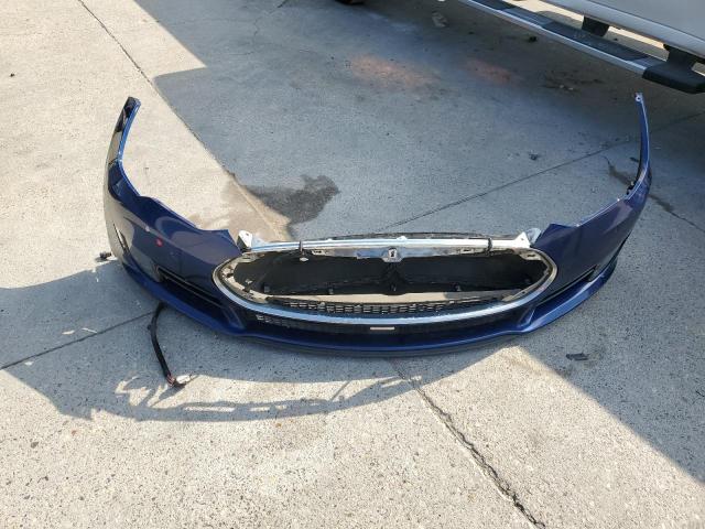 5YJSA1E28FF108026 - 2015 TESLA MODEL S 蓝色 照片 12