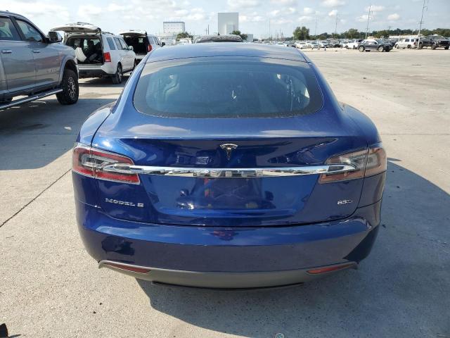 5YJSA1E28FF108026 - 2015 TESLA MODEL S 蓝色 照片 6