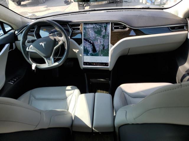 5YJSA1E28FF108026 - 2015 TESLA MODEL S 蓝色 照片 8