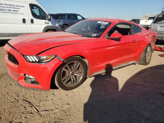 1FA6P8TH6H5227302 - 2017 FORD MUSTANG RED photo 1