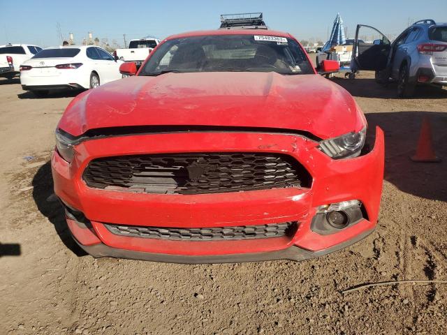 1FA6P8TH6H5227302 - 2017 FORD MUSTANG RED photo 5