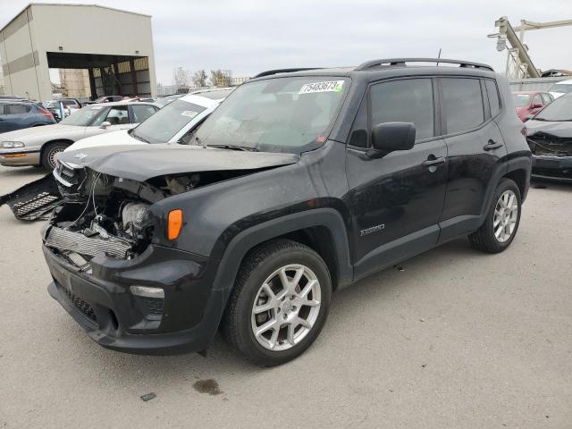 ZACNJAAB8LPL25337 - 2020 JEEP RENEGADE SPORT BLACK photo 1