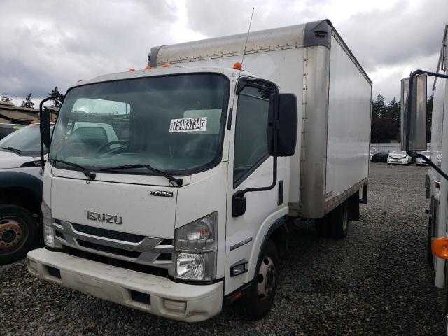 54DB4W1B2KS803850 - 2019 ISUZU NPR Biały zdjęcie 1