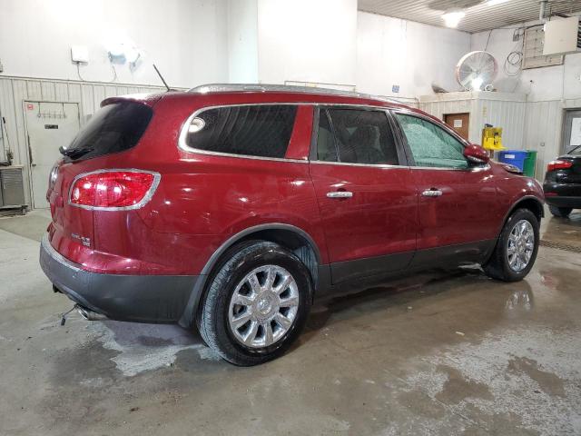 5GAKRBED3BJ334706 - 2011 BUICK ENCLAVE CXL MAROON photo 3