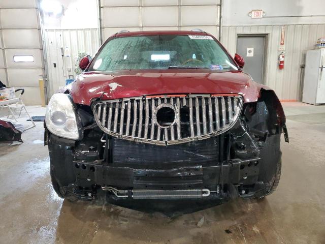 5GAKRBED3BJ334706 - 2011 BUICK ENCLAVE CXL MAROON photo 5