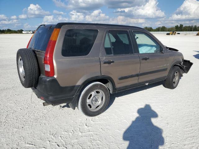 JHLRD68414C023767 - 2004 HONDA CR-V LX TAN photo 3