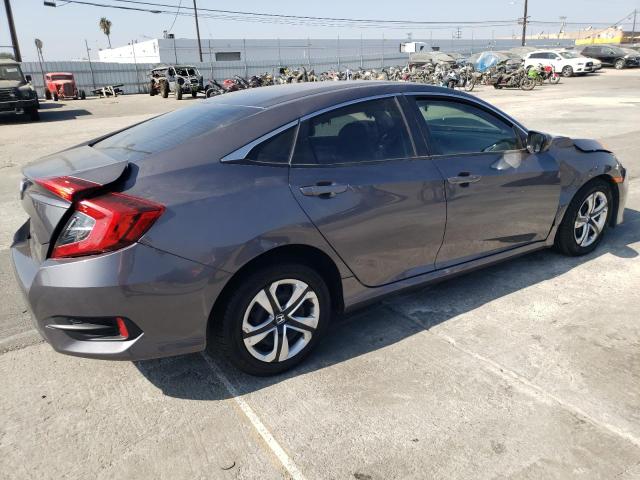 19XFC2F5XGE201471 - 2016 HONDA CIVIC LX GRAY photo 3