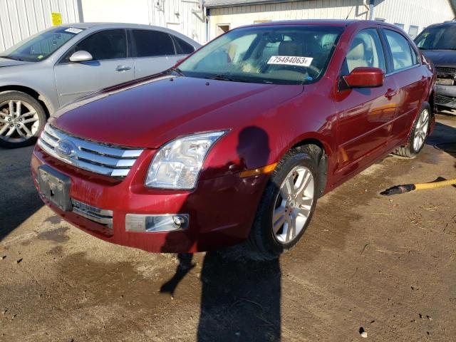 3FAHP02137R272711 - 2007 FORD FUSION SEL MAROON photo 1