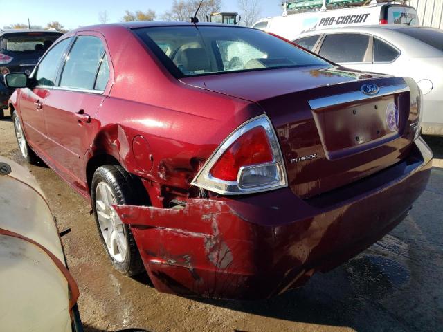 3FAHP02137R272711 - 2007 FORD FUSION SEL MAROON photo 2