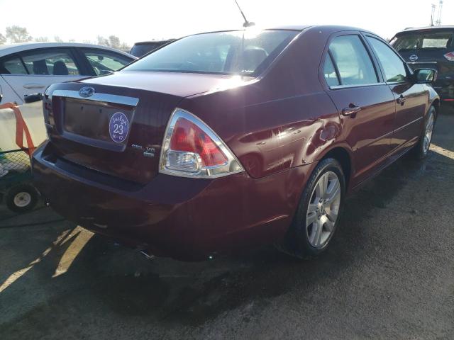 3FAHP02137R272711 - 2007 FORD FUSION SEL MAROON photo 3