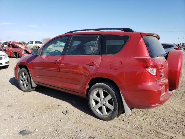 JTMBK31V976021046 - 2007 TOYOTA RAV4 LIMITED RED photo 2