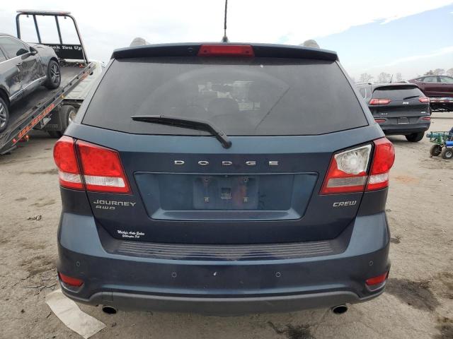 3C4PDDDG3DT635210 - 2013 DODGE JOURNEY CREW BLUE photo 6