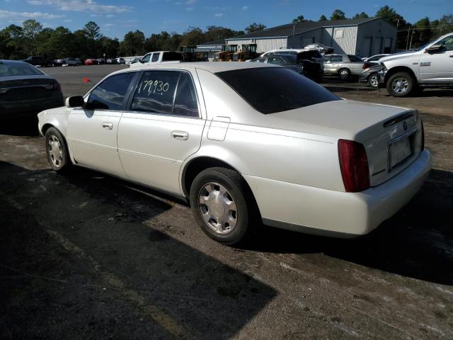 1G6KD54Y31U196622 - 2001 CADILLAC DEVILLE CREAM photo 2