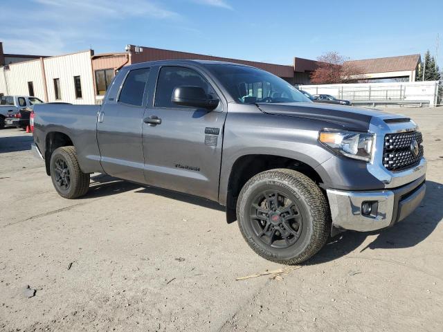 5TFUY5F11MX990113 - 2021 TOYOTA TUNDRA DOUBLE CAB SR/SR5 GRAY photo 4