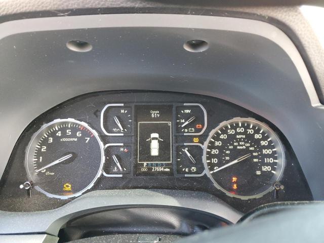 5TFUY5F11MX990113 - 2021 TOYOTA TUNDRA DOUBLE CAB SR/SR5 GRAY photo 9