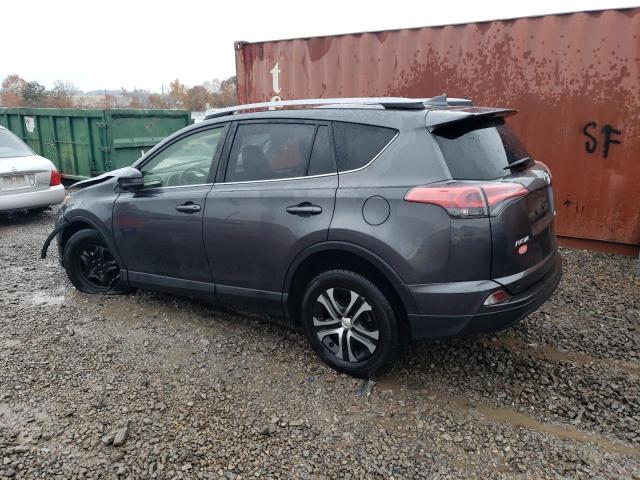 JTMZFREV1JJ752221 - 2018 TOYOTA RAV4 LE GRAY photo 2