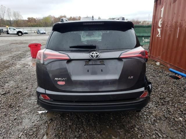 JTMZFREV1JJ752221 - 2018 TOYOTA RAV4 LE GRAY photo 6