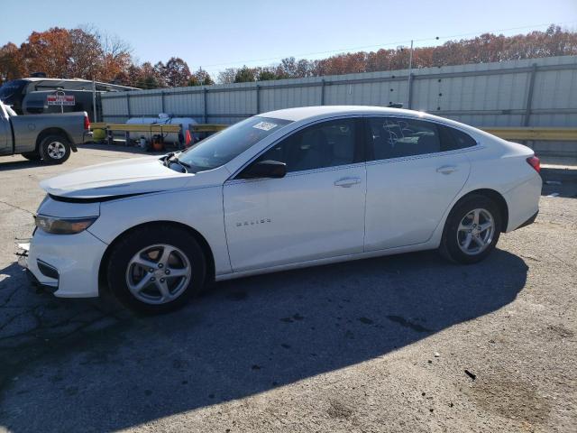 1G1ZB5STXGF272089 - 2016 CHEVROLET MALIBU LS WHITE photo 1