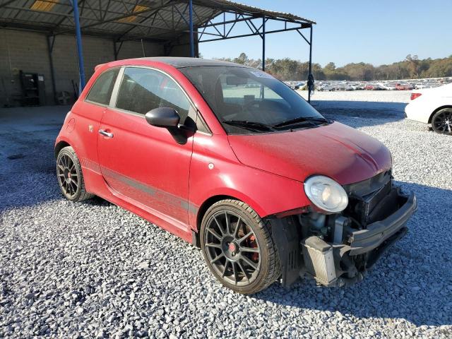 3C3CFFFH0DT689949 - 2013 FIAT 500 ABARTH RED photo 4