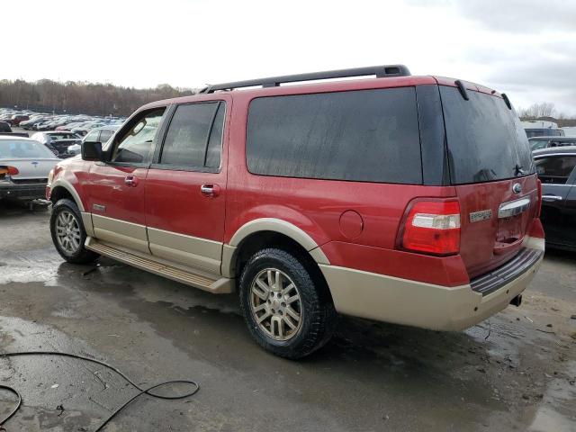 1FMFK18548LA73839 - 2008 FORD EXPEDITION EL EDDIE BAUER RED photo 2