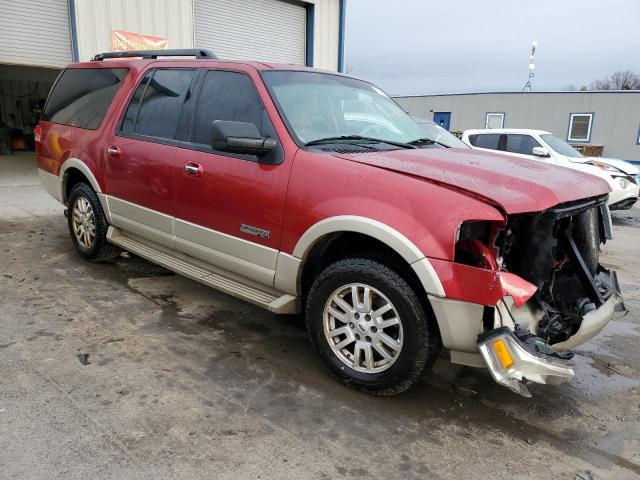 1FMFK18548LA73839 - 2008 FORD EXPEDITION EL EDDIE BAUER RED photo 4