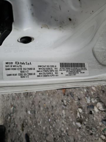 ZFBERFAT9F6A32769 - 2015 RAM PROMASTER WHITE photo 13