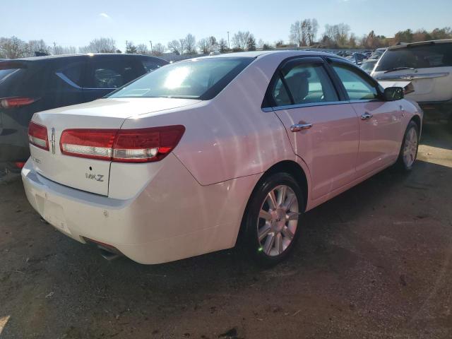 3LNHL2GC4BR754443 - 2011 LINCOLN MKZ WHITE photo 3