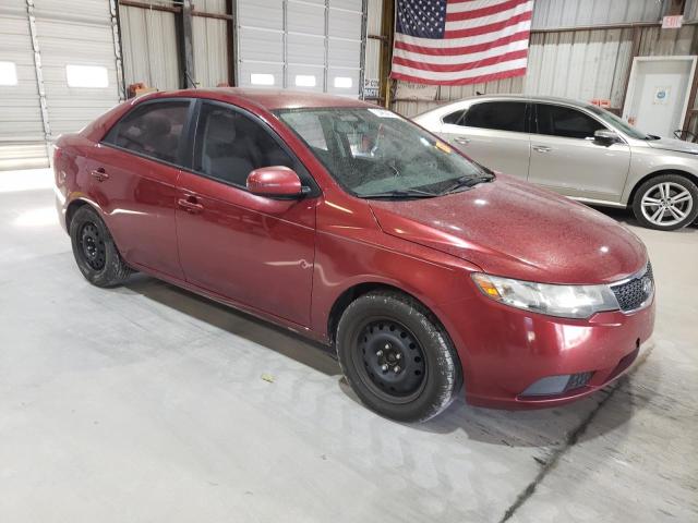 KNAFU4A23C5475667 - 2012 KIA FORTE EX MAROON photo 4