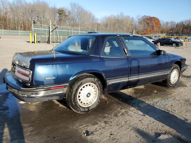 2G4WD14L1N1473311 - 1992 BUICK REGAL LIMITED BLUE photo 3