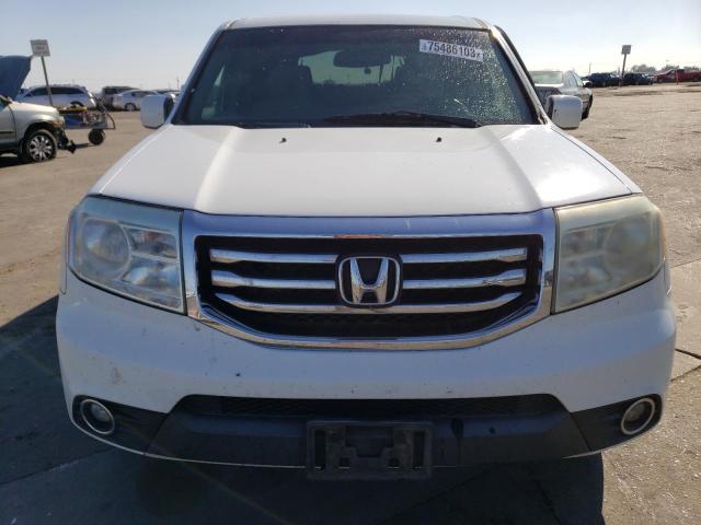 5FNYF3H4XCB043342 - 2012 HONDA PILOT EX WHITE photo 5