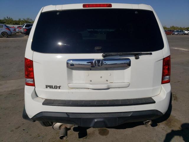 5FNYF3H4XCB043342 - 2012 HONDA PILOT EX WHITE photo 6