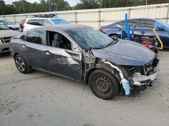 19XFC2F69KE028429 - 2019 HONDA CIVIC LX GRAY photo 4