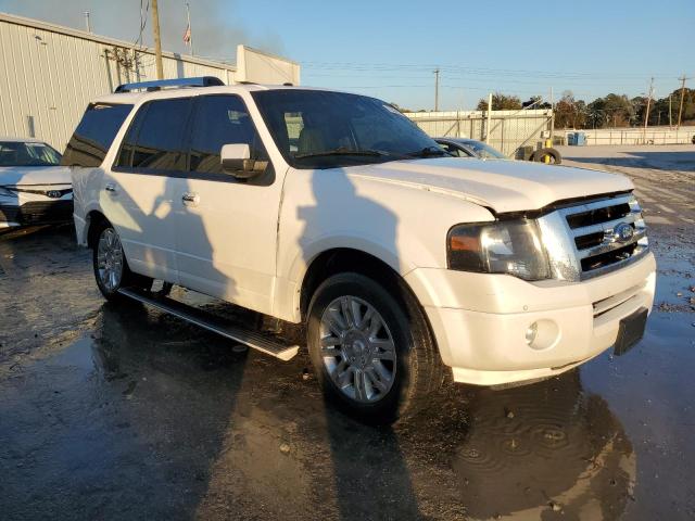 1FMJU1K52CEF00476 - 2012 FORD EXPEDITION LIMITED WHITE photo 4