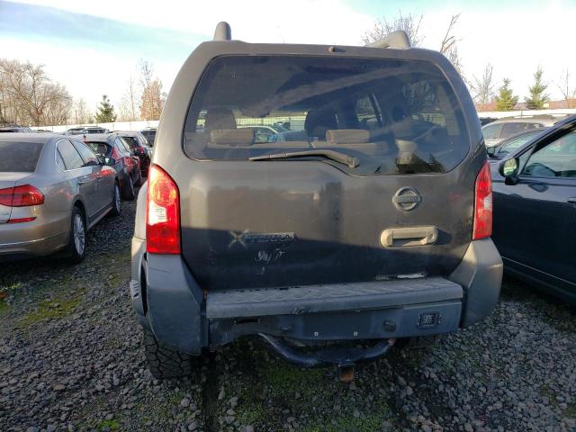 5N1AN08WX5C629927 - 2005 NISSAN XTERRA OFF ROAD GRAY photo 6