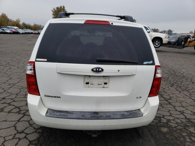 KNDMB233166062607 - 2006 KIA SEDONA EX WHITE photo 6