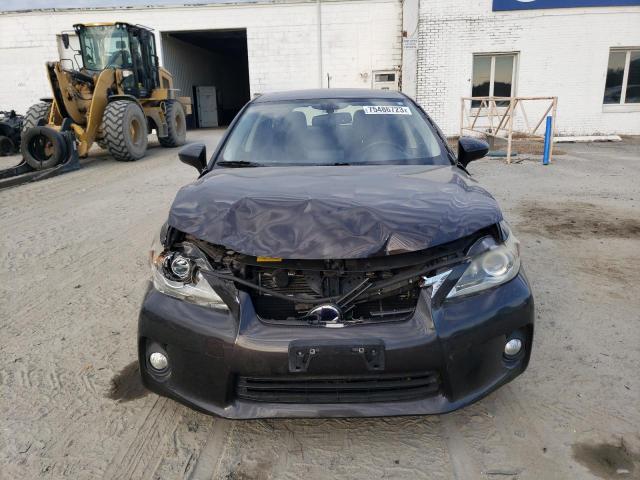 JTHKD5BH0C2102533 - 2012 LEXUS CT 200 PURPLE photo 5