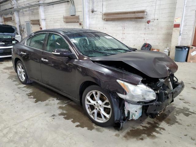 1N4AA5AP5CC844649 - 2012 NISSAN MAXIMA S PURPLE photo 4