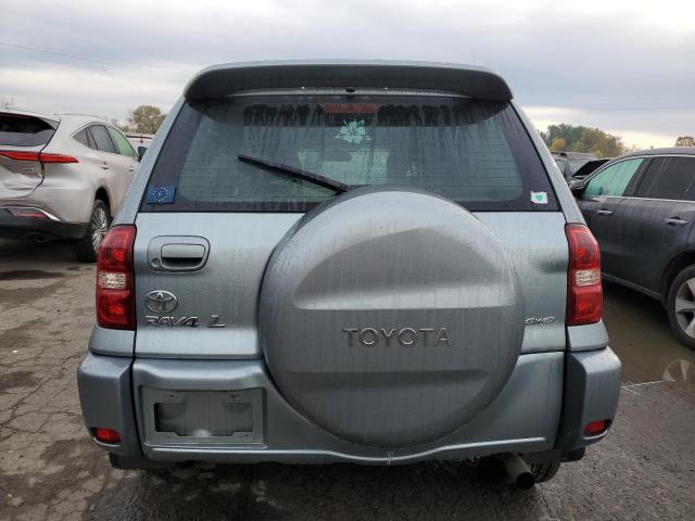 JTEHD20VX50047327 - 2005 TOYOTA RAV4 SILVER photo 6