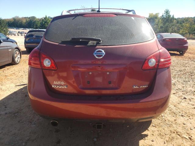 JN8AS58V58W147245 - 2008 NISSAN ROGUE S MAROON photo 6