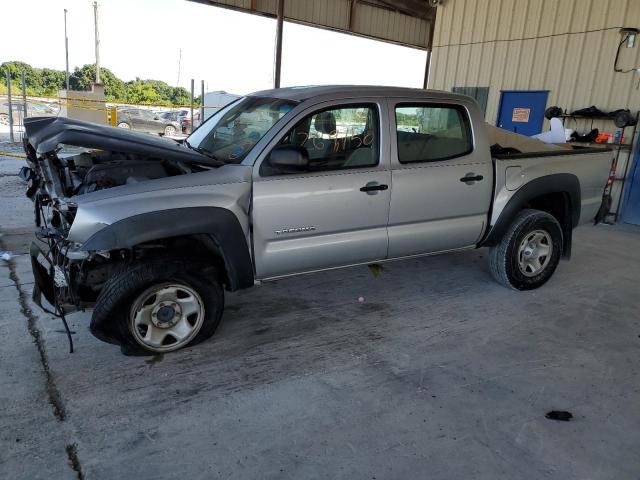 5TEJU62NX8Z558700 - 2008 TOYOTA TACOMA DOUBLE CAB PRERUNNER SILVER photo 1